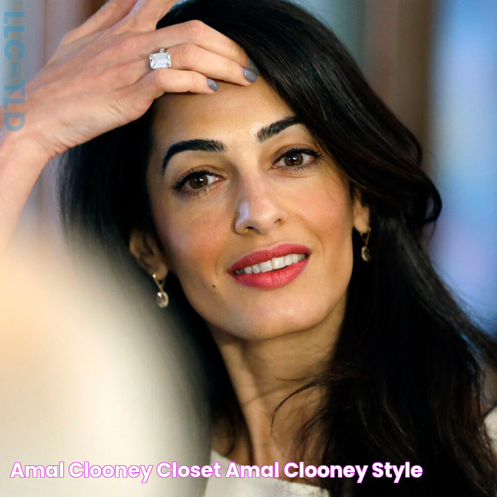 Amal Clooney Closet Amal Clooney Style