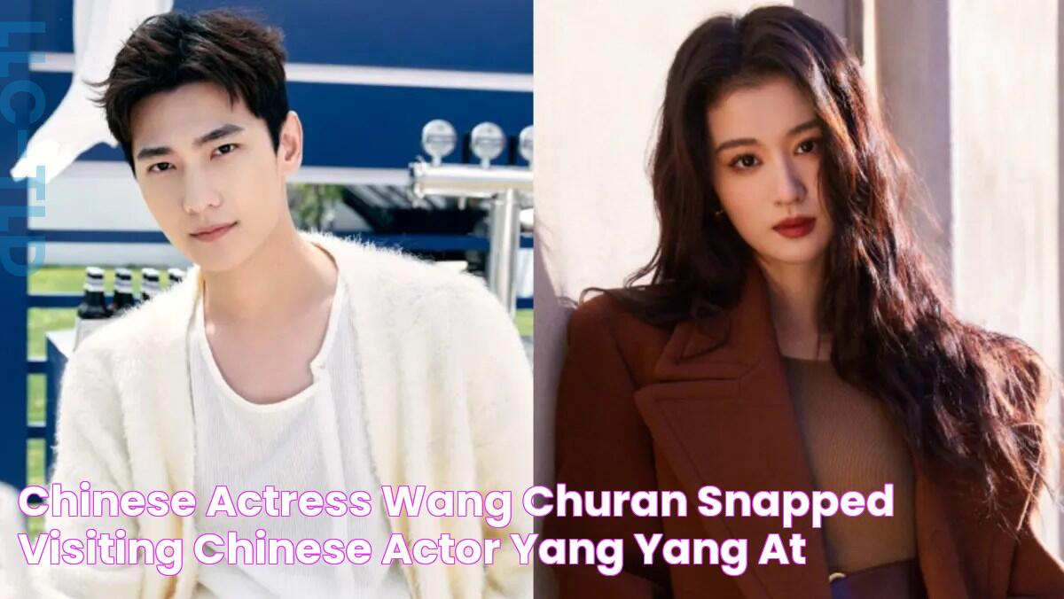 Chinese Actress Wang Churan Snapped Visiting Chinese Actor Yang Yang At