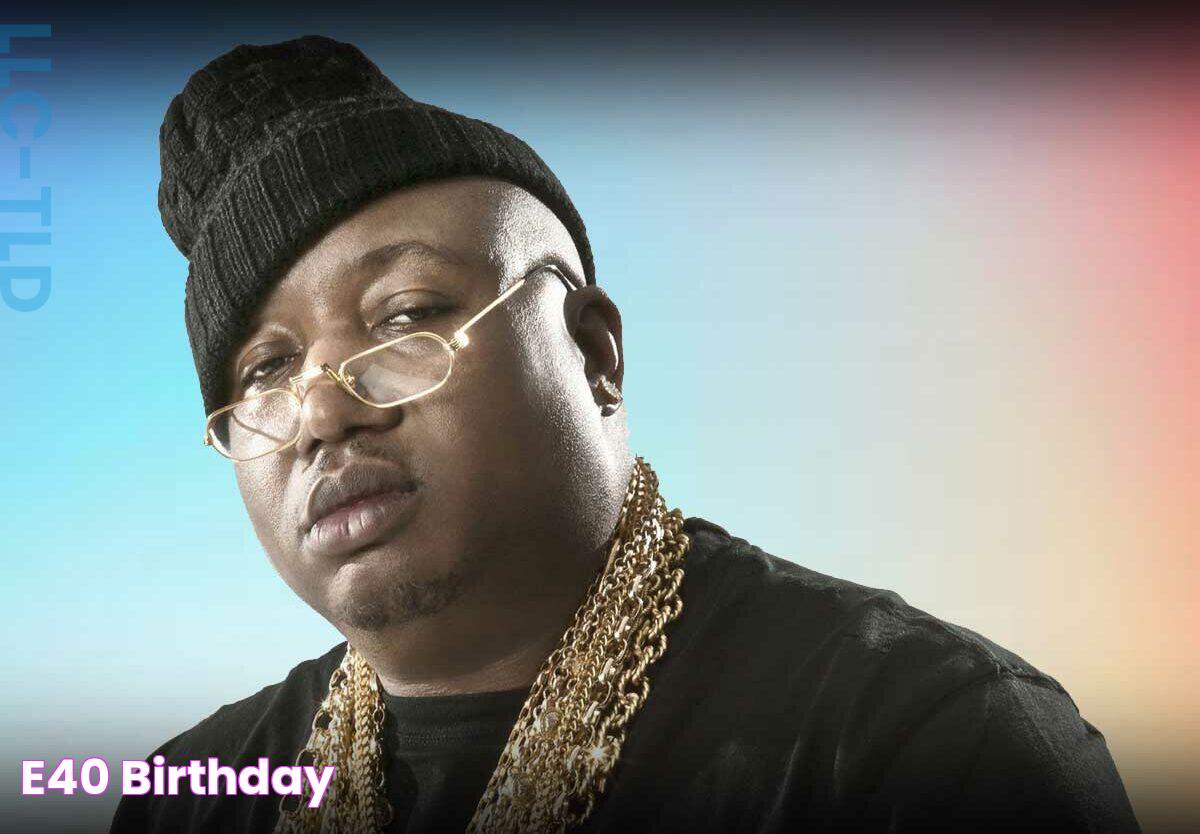 The Ultimate Guide To E-40: Decoding The Music Phenom