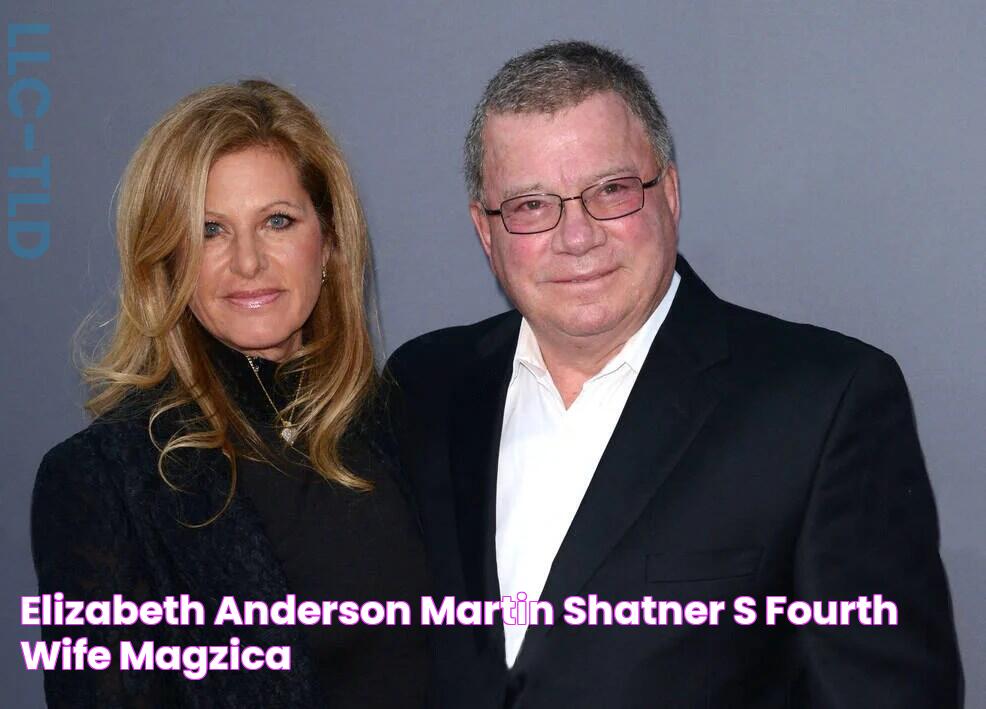 Elizabeth Anderson Martin Shatner's Fourth Wife Magzica