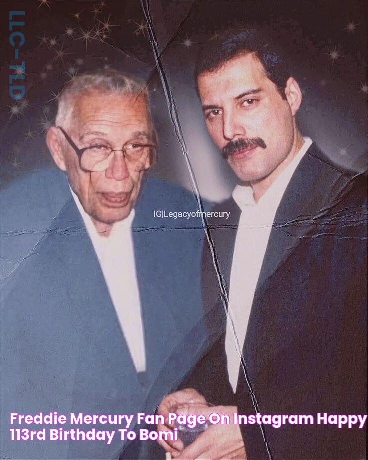 Freddie Mercury Fan Page on Instagram “Happy 113rd birthday to Bomi