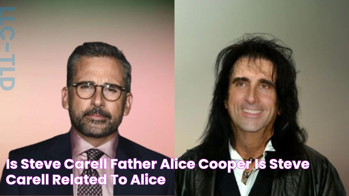 Is Steve Carell Father Alice Cooper? Is Steve Carell Related to Alice