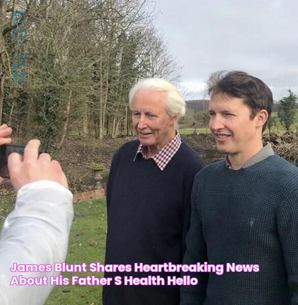 James Blunt's Father Still Alive And Kicking In 2024