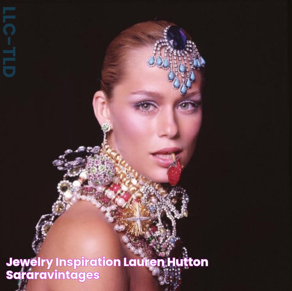 Jewelry Inspiration Lauren Hutton sararavintages