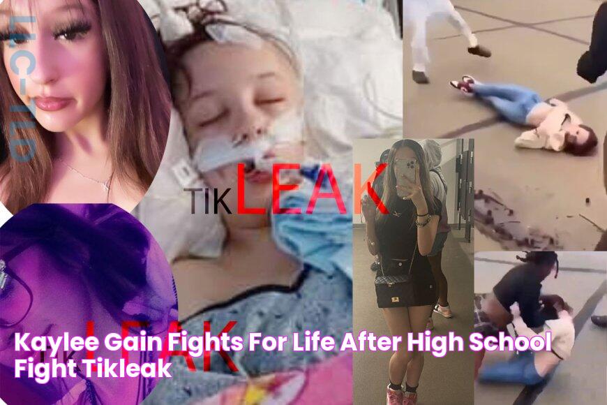 Kaylee Gain Fights for Life After High School Fight TikLeak