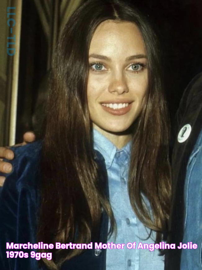 Marcheline Bertrand, mother of Angelina Jolie, 1970s 9GAG