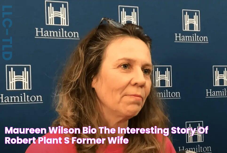 Maureen Wilson Bio The Interesting Story of Robert Plant's Former Wife