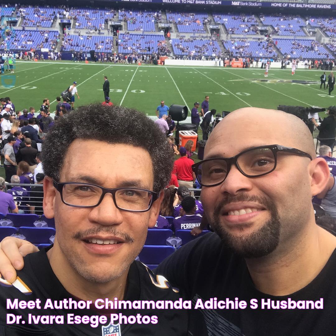 Meet Author,Chimamanda Adichie's Husband, Dr. Ivara Esege (Photos