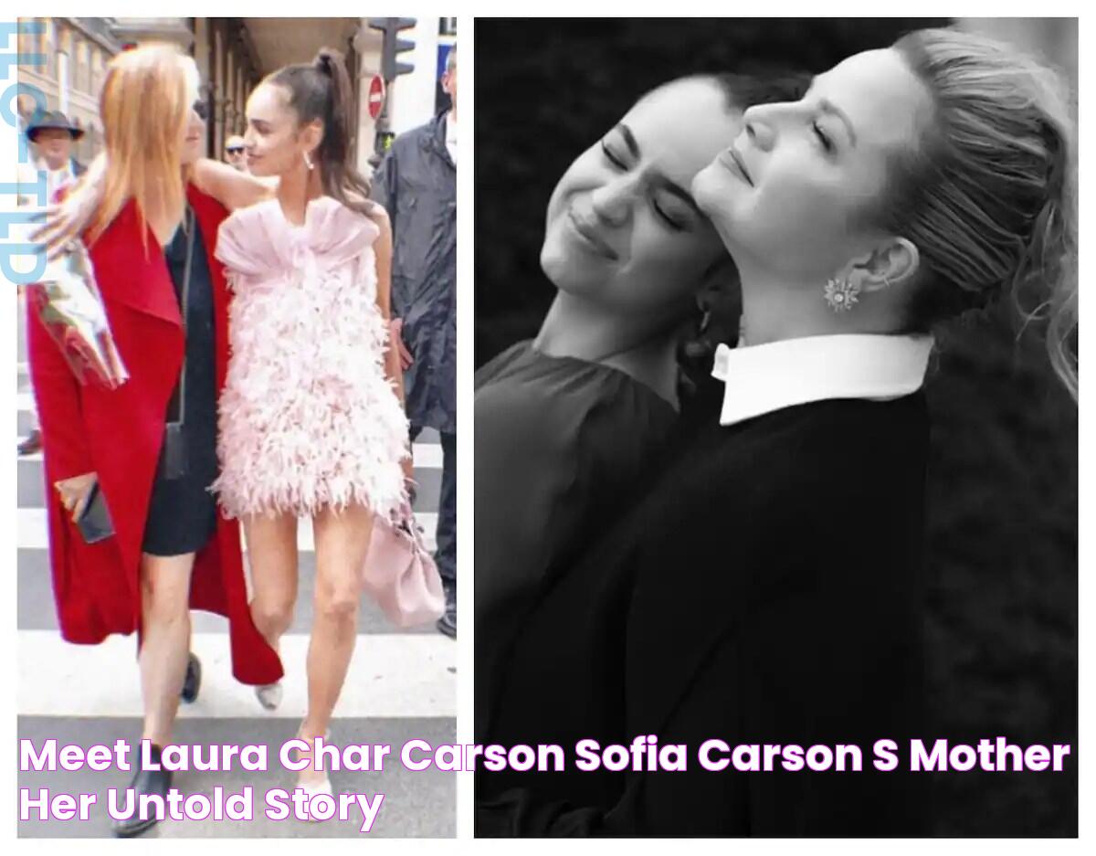 Meet Laura Char Carson, Sofia Carson's mother Her untold story