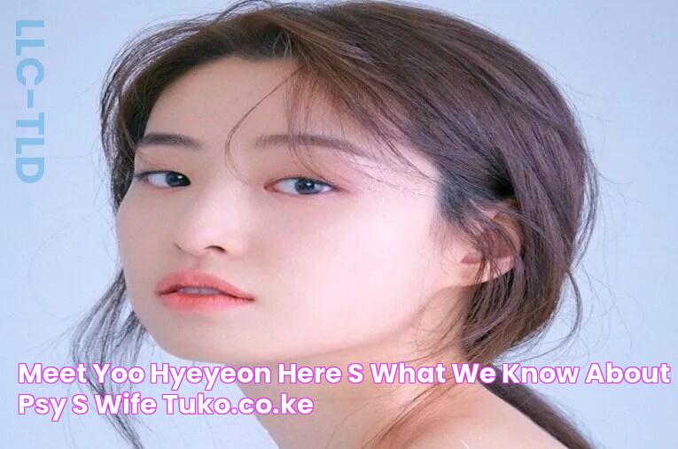 Meet Yoo HyeYeon Here's what we know about PSY's wife Tuko.co.ke