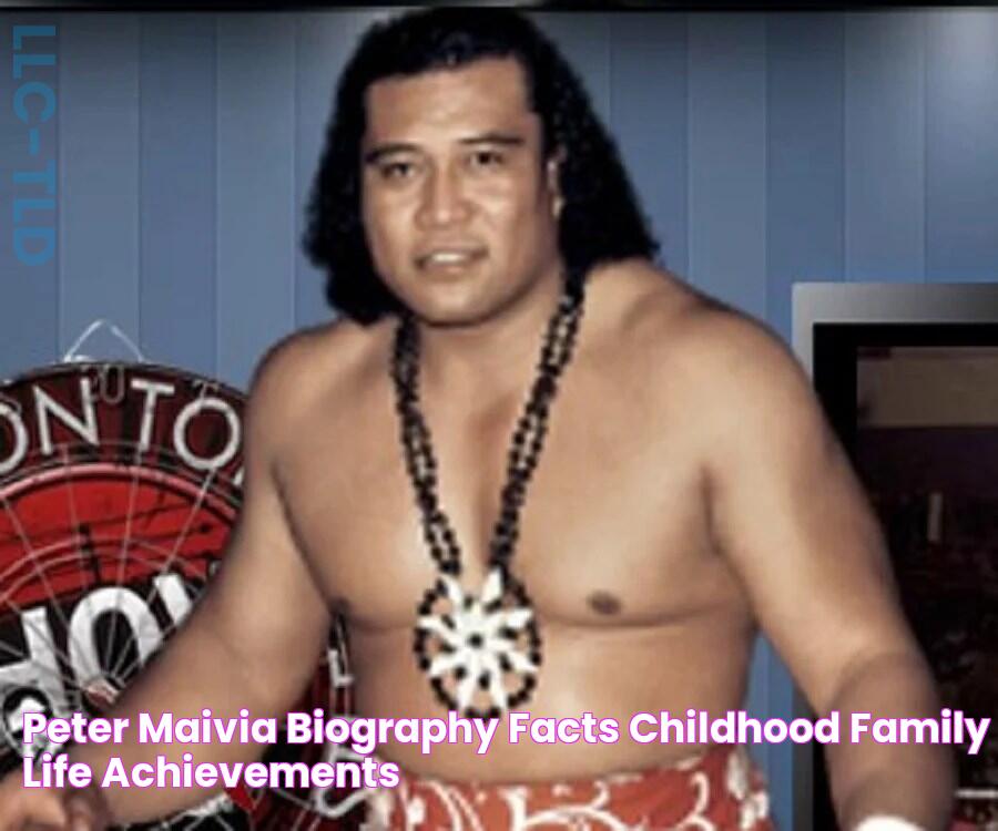 Learn About Peter Maivia: A Legendary Wrestling Patriarch