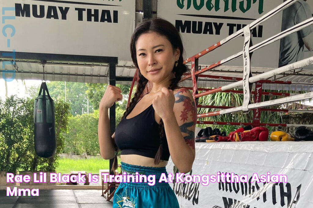 Rae Lil Black is training at Kongsittha Asian MMA