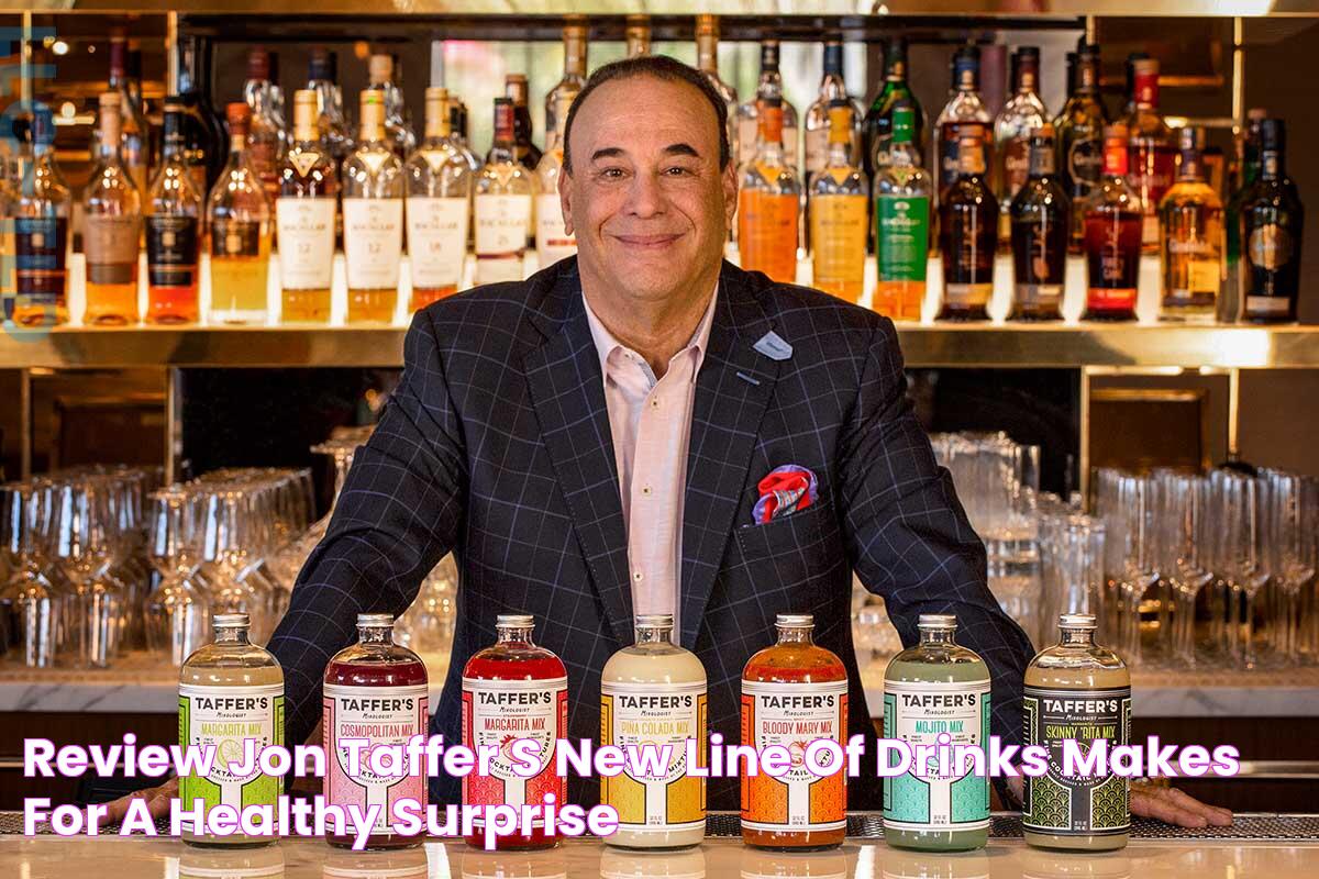 Review Jon Taffer’s New Line of Drinks Makes for a Healthy Surprise