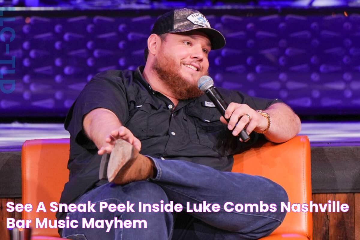 See A Sneak Peek Inside Luke Combs’ Nashville Bar Music Mayhem