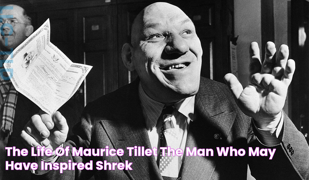 The Life of Maurice Tillet, The Man Who May Have Inspired Shrek