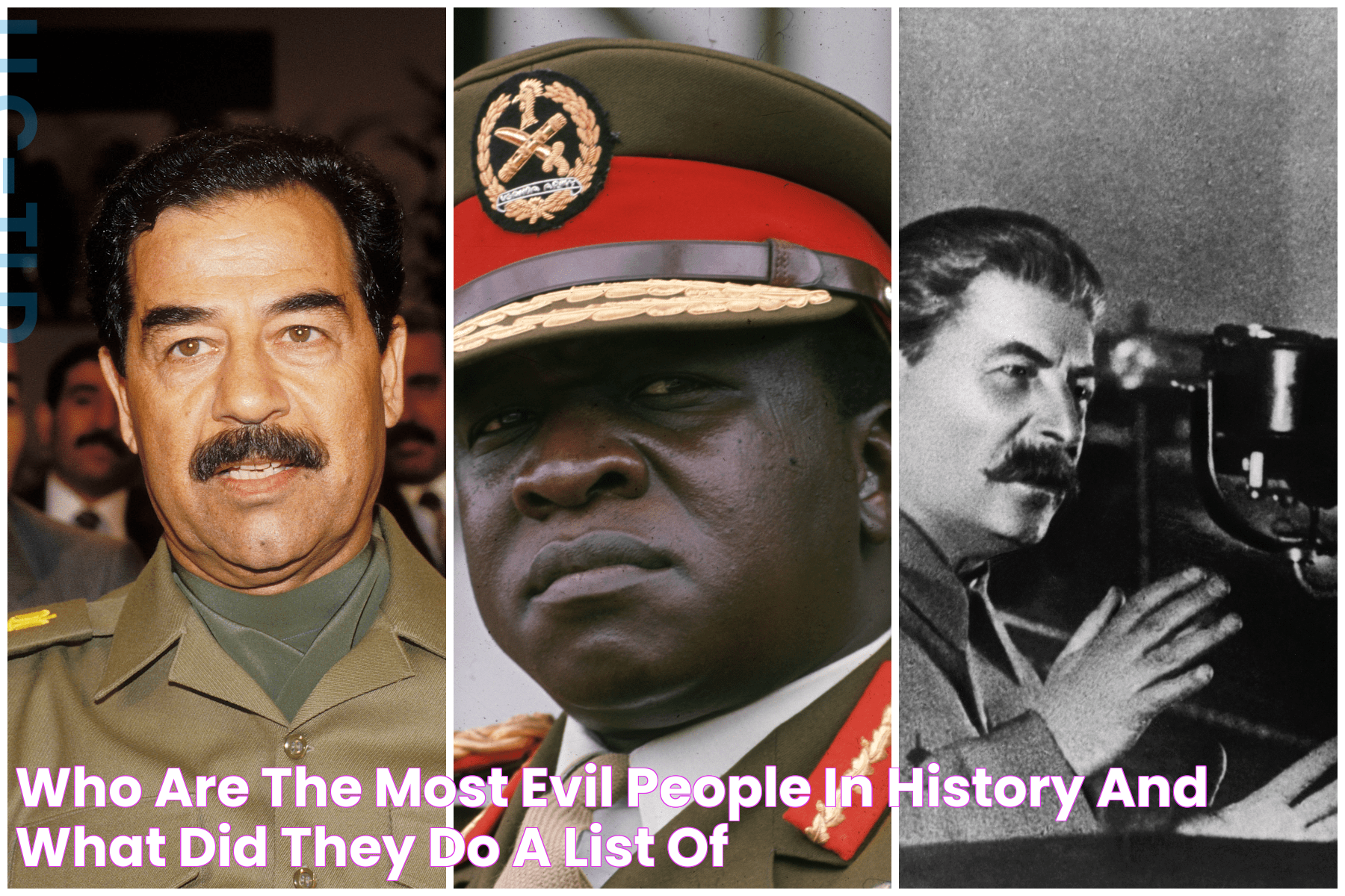 The Most Evil People In History You Need To Know