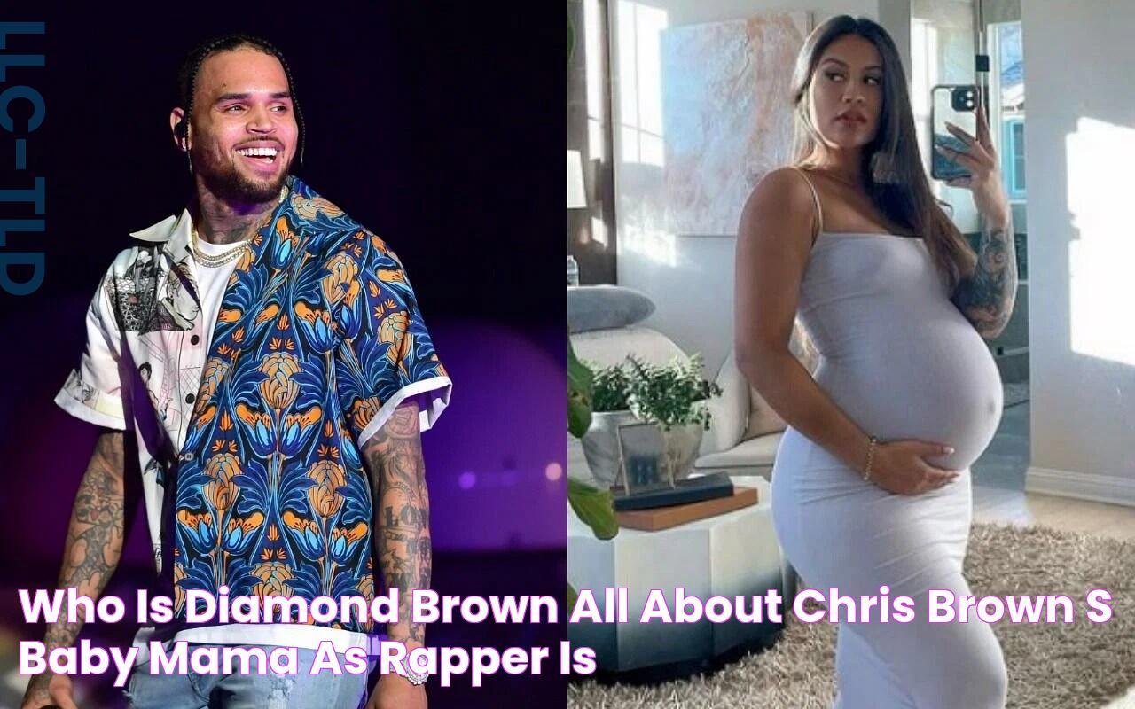 Who is Diamond Brown? All about Chris Brown's baby mama as rapper is