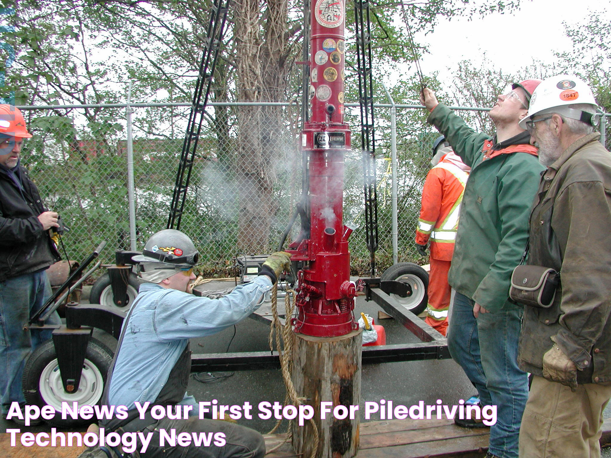 APE News Your First Stop for Piledriving Technology News