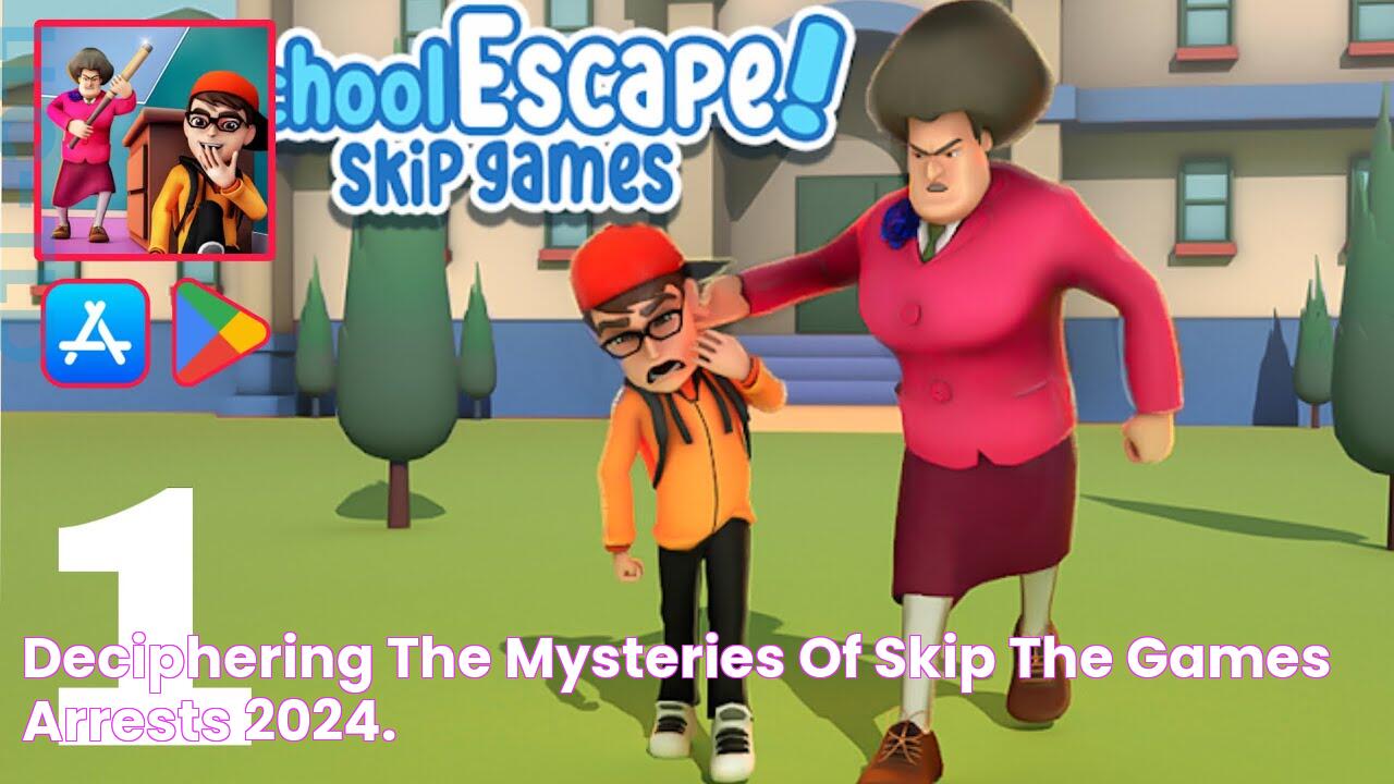 Deciphering The Mysteries Of Skip The Games Arrests 2024.