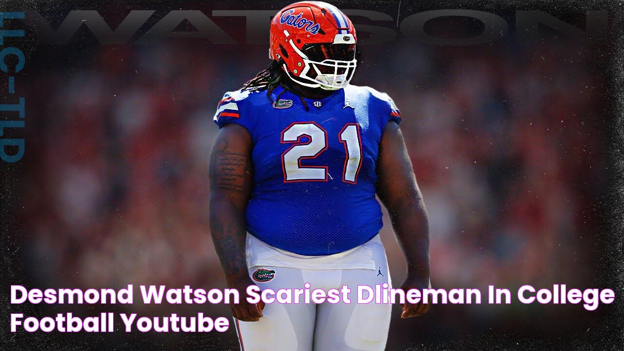 Desmond Watson 🔥 Scariest DLineman in College Football ᴴᴰ YouTube