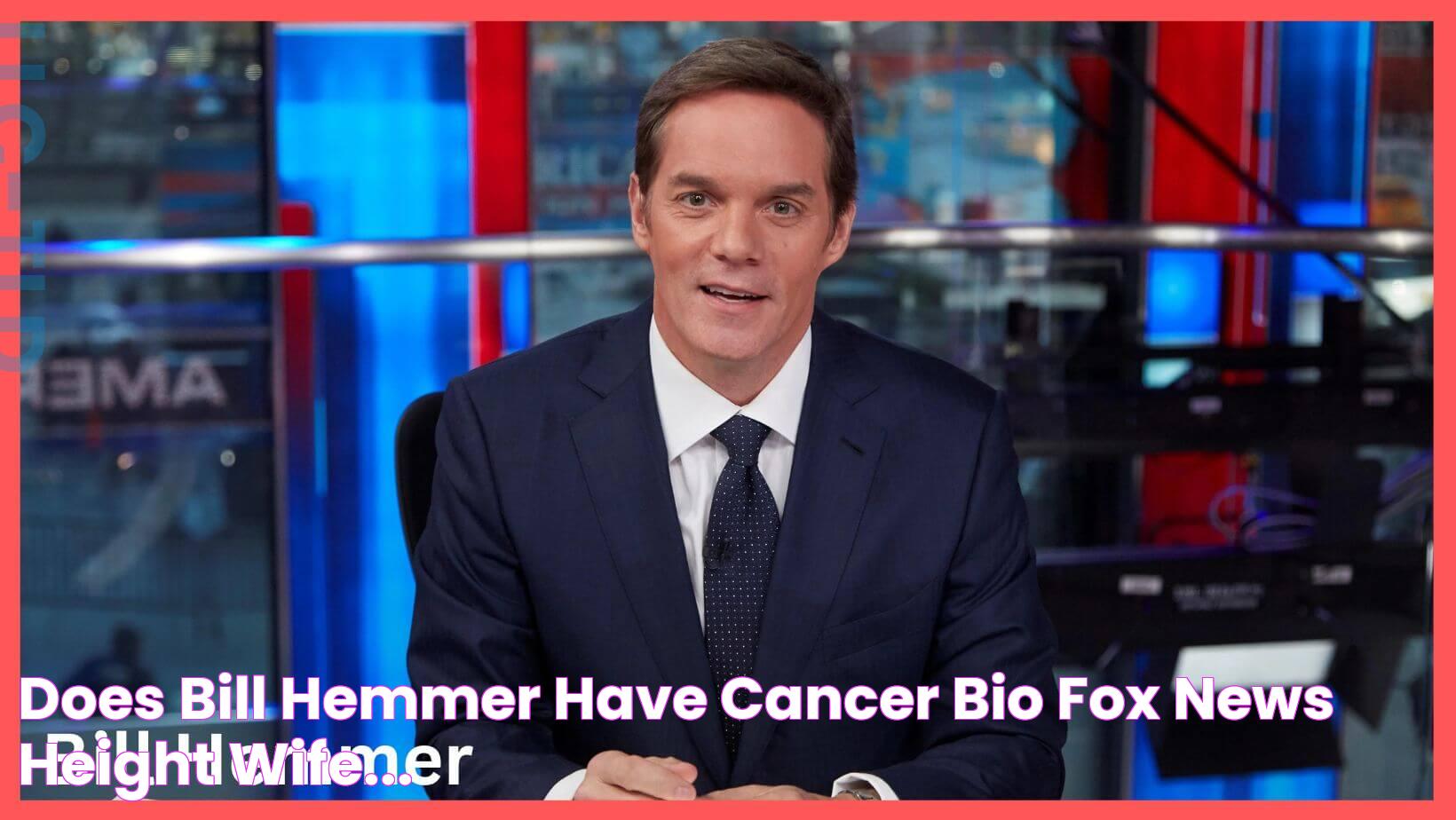 The Truth About Bill Hemmer's Cancer Diagnosis Revealed