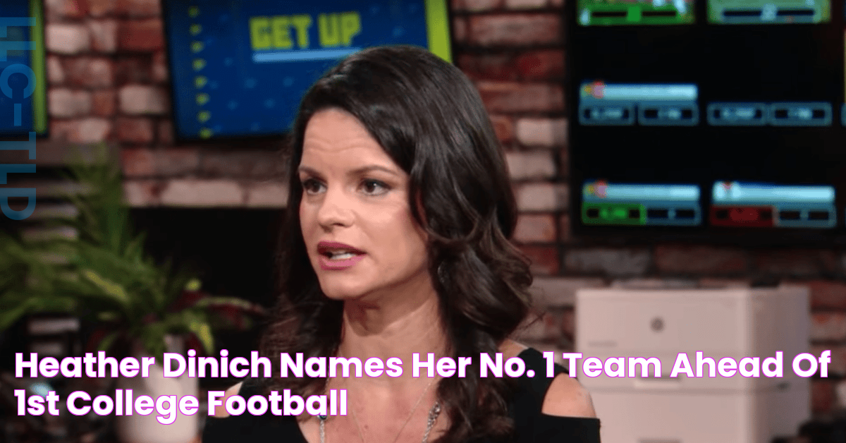 Heather Dinich names her No. 1 team ahead of 1st College Football