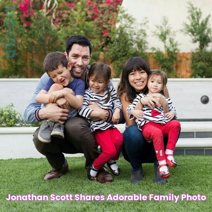 Jonathan Scott shares adorable family photo