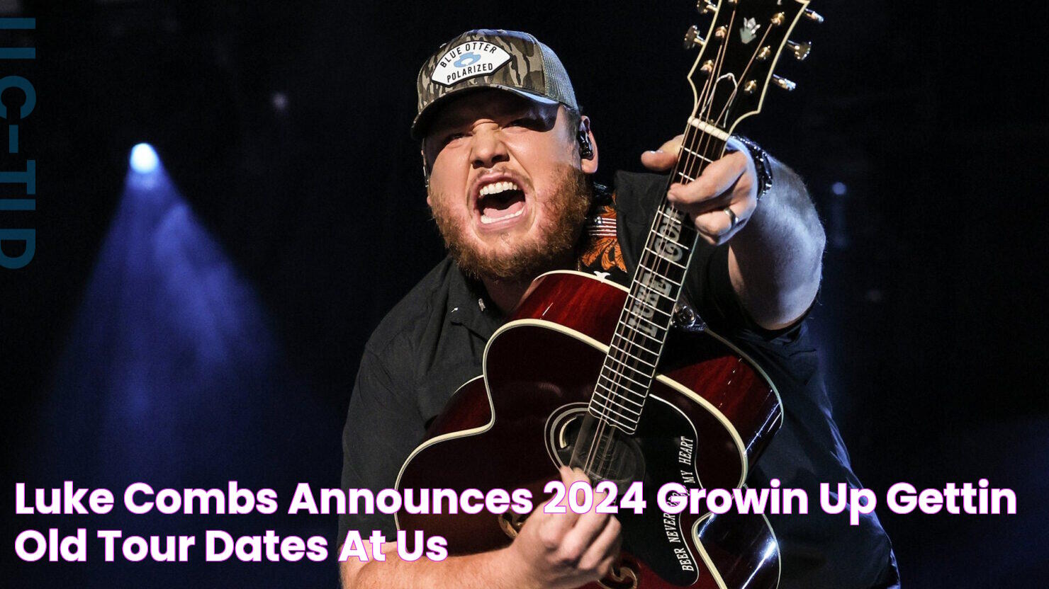 Luke Combs Announces 2024 Growin’ Up & Gettin' Old Tour Dates At US