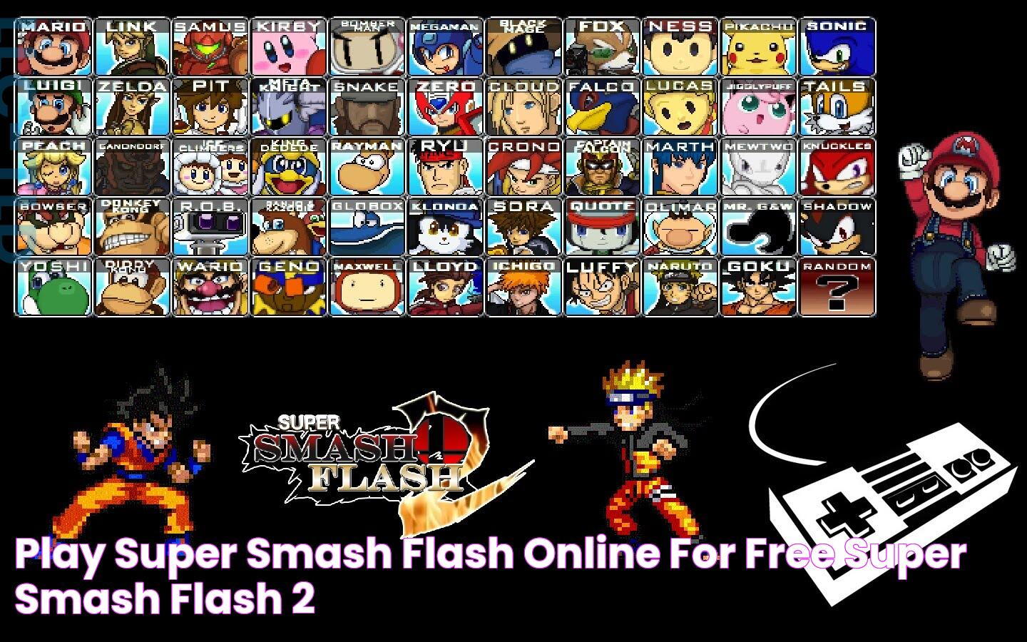 Play super smash Flash Online For Free Super Smash Flash 2