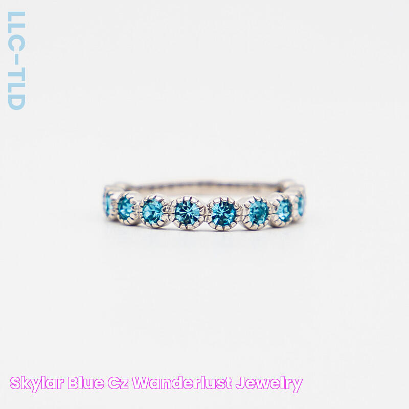 Skylar Blue CZ Wanderlust Jewelry