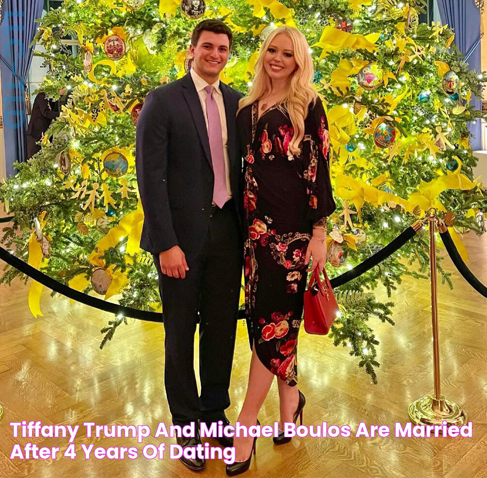 Tiffany Trump and Michael Boulos Are Married After 4 Years of Dating