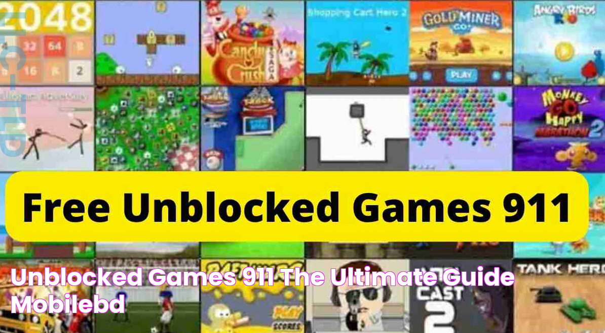 Play Now: Free Unblocked Games 911