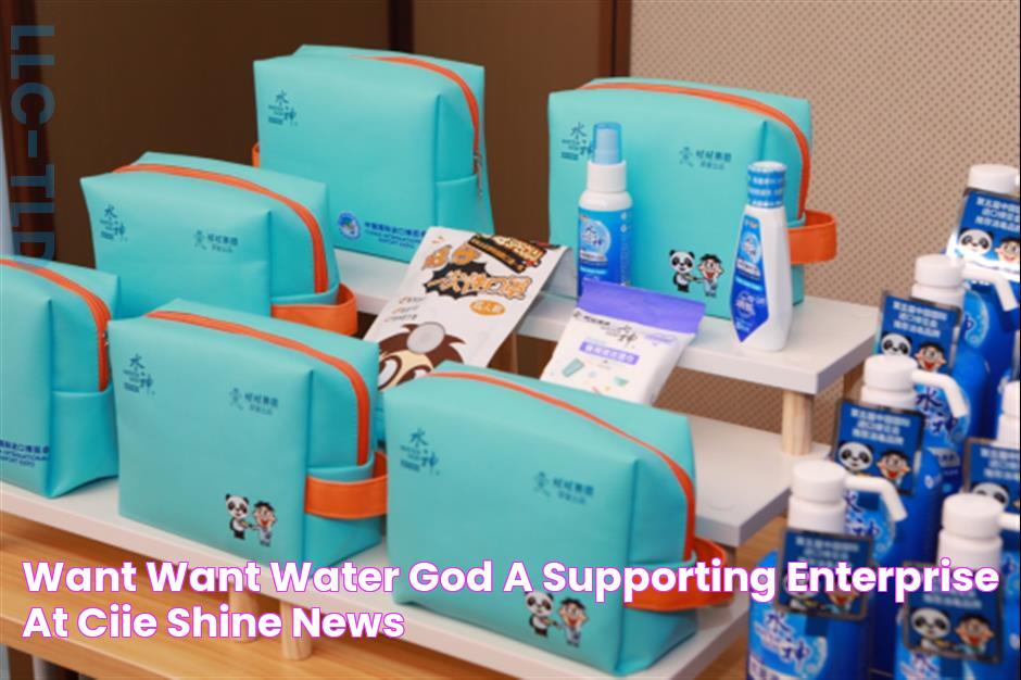 Want Want Water God a supporting enterprise at CIIE SHINE News