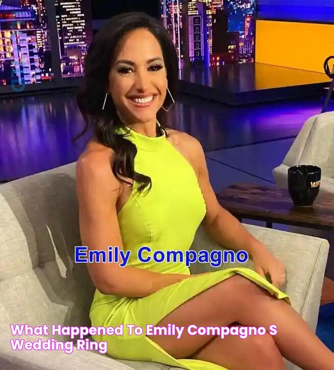 What Happened To Emily Compagno's Wedding Ring?