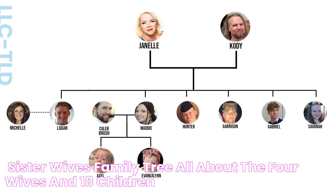 'Sister Wives' Family Tree All About the Four Wives and 18 Children