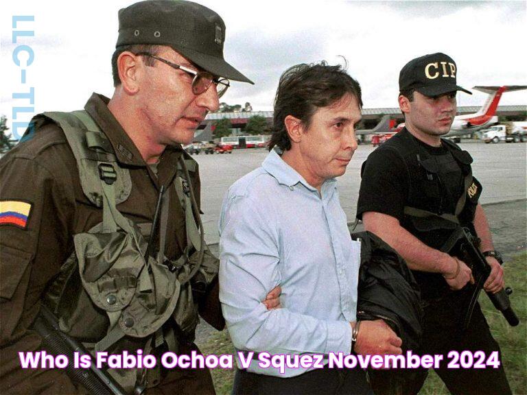 ¿Who is Fabio Ochoa Vásquez? November 2024