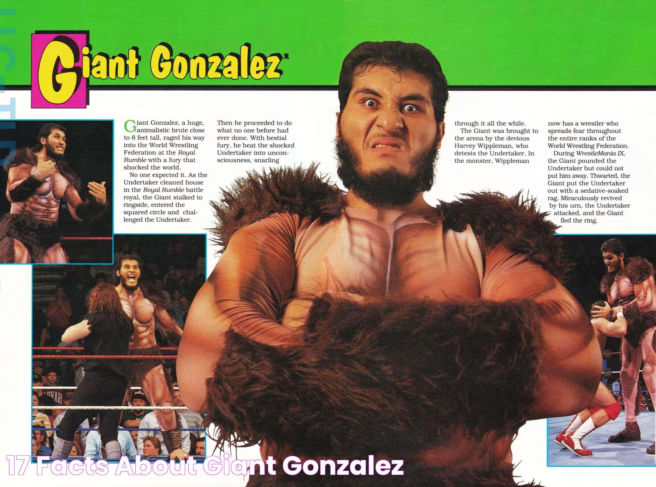 17 Facts About Giant Gonzalez