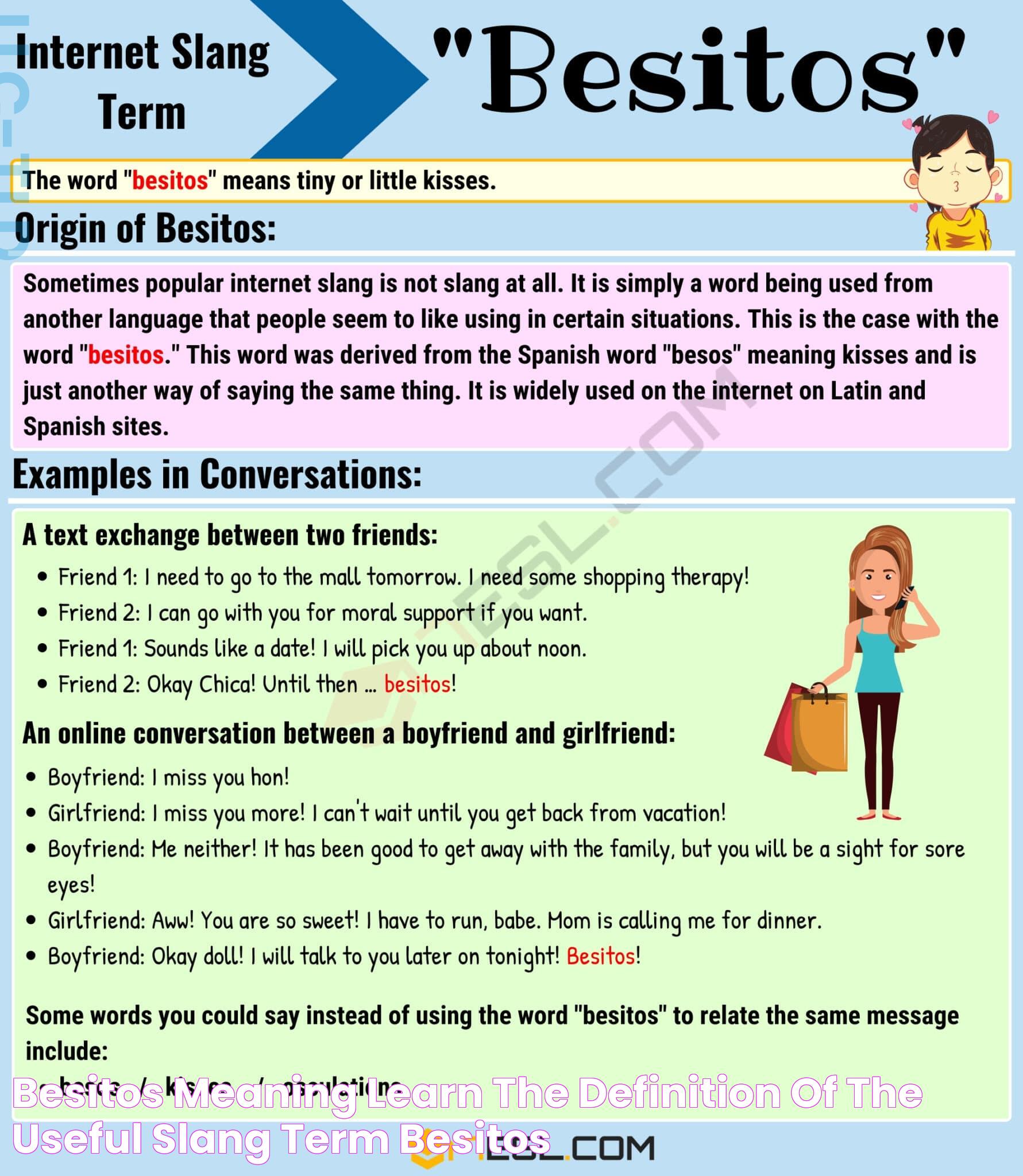 Besitos Meaning Learn the Definition of the Useful Slang Term "Besitos