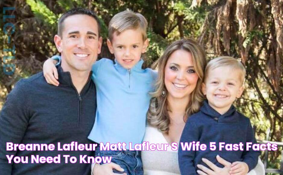 BreAnne LaFleur, Matt LaFleur's Wife 5 Fast Facts You Need to Know