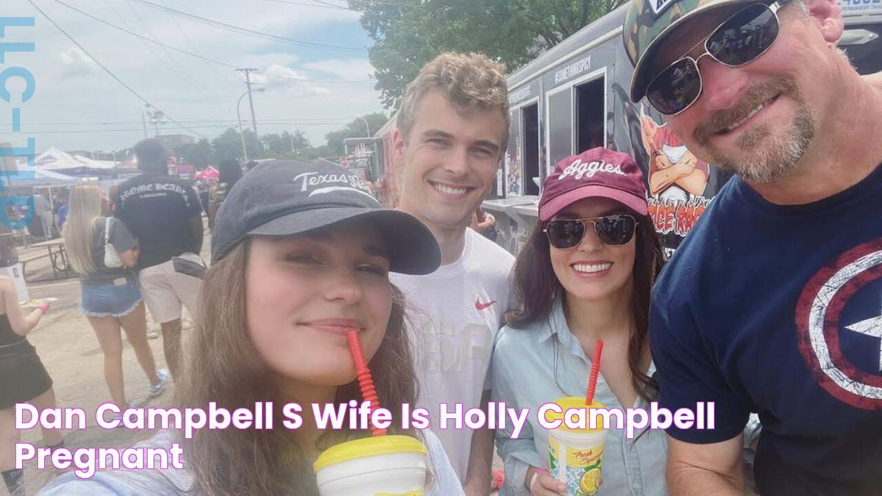 Dan Campbell's Wife Is Holly Campbell Pregnant?