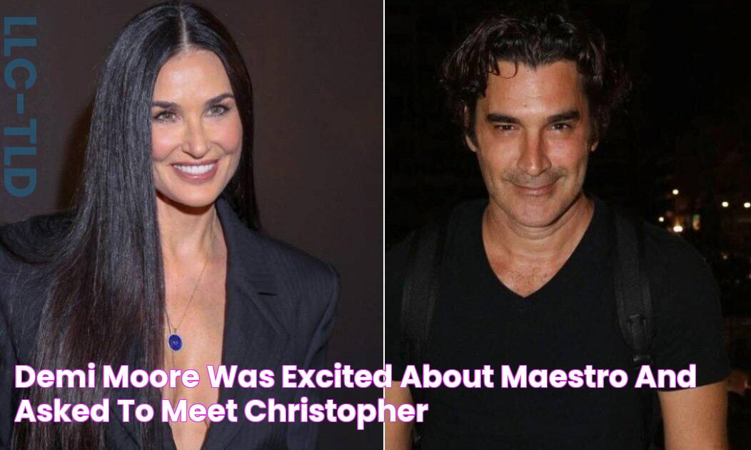 Demi Moore Was Excited About "Maestro" And Asked To Meet Christopher