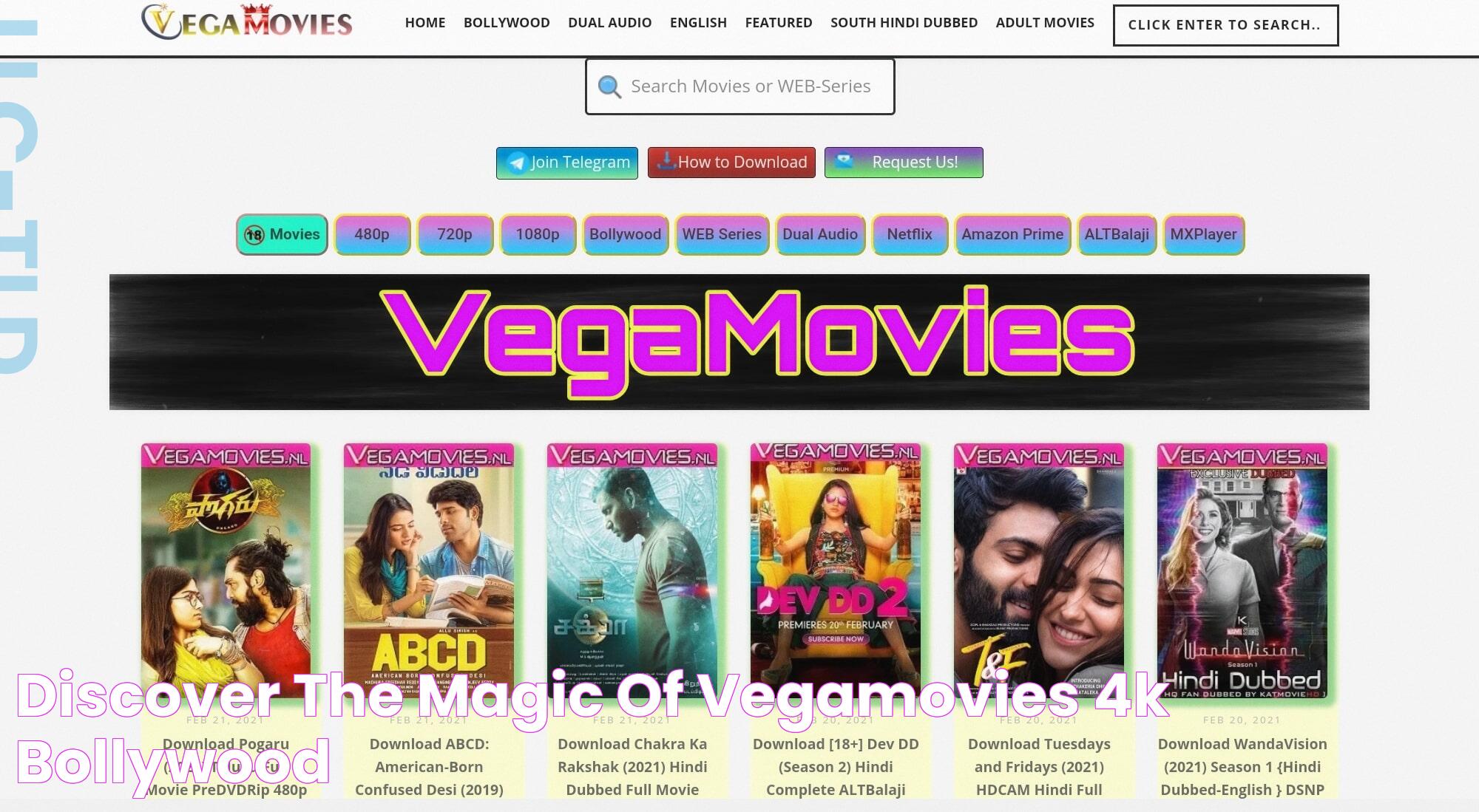 Discover The Ultimate Streaming Destination: VegaMovies VIP