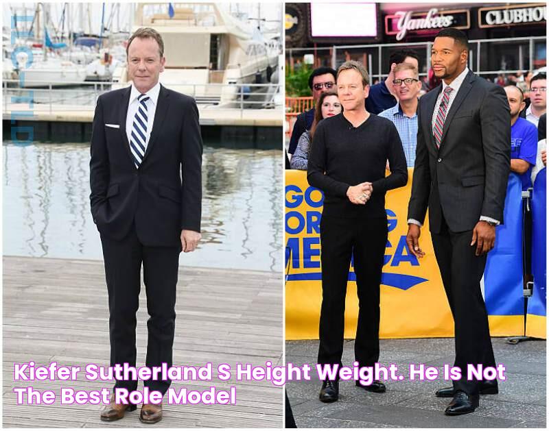 Kiefer Sutherland's Height: Discover The Actor's True Stature