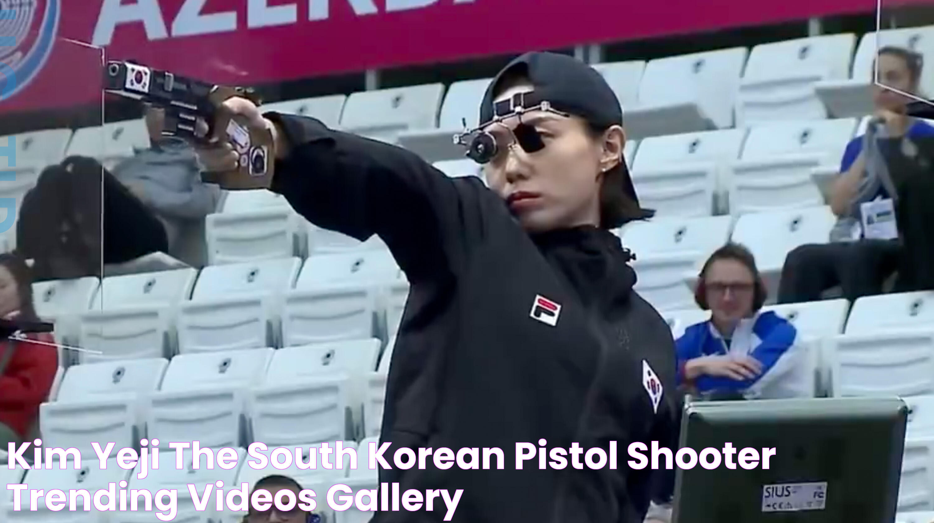 Kim Yeji the South Korean Pistol Shooter Trending Videos Gallery