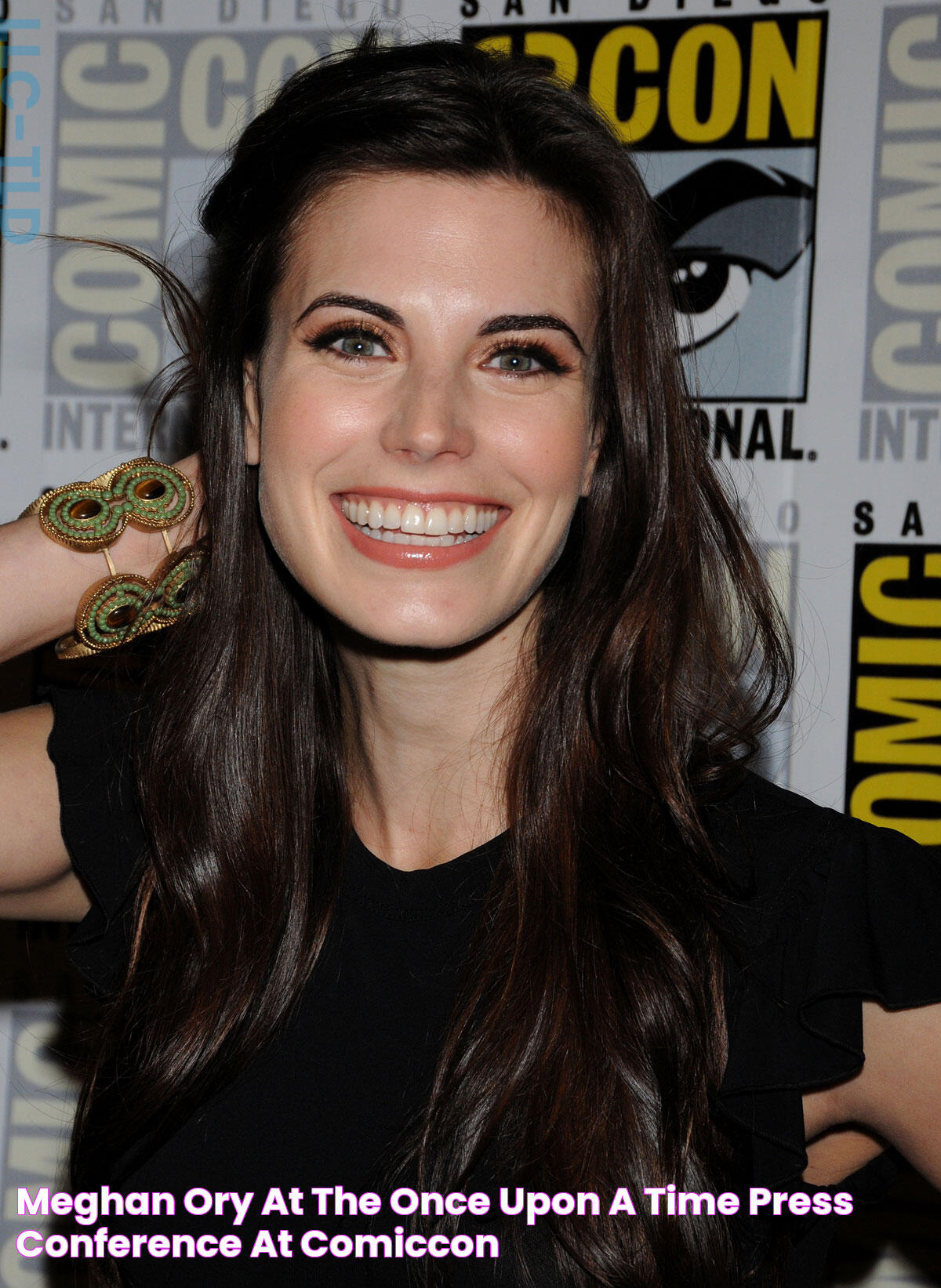 MEGHAN ORY at the Once Upon a Time Press Conference at ComicCon