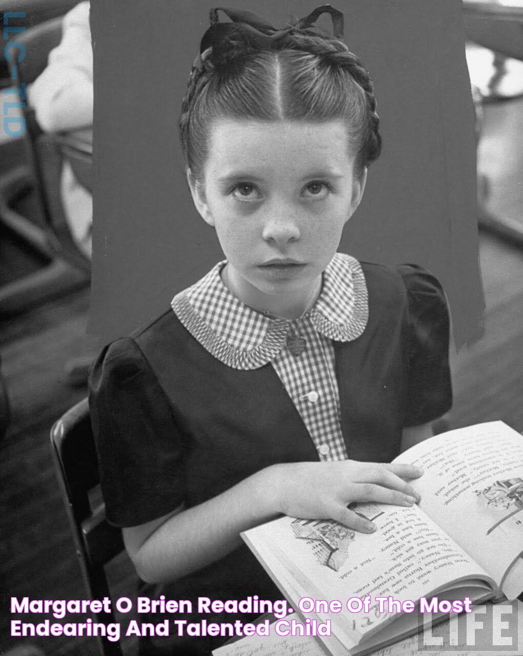 Margaret O’Brien reading. One of the most endearing and talented child