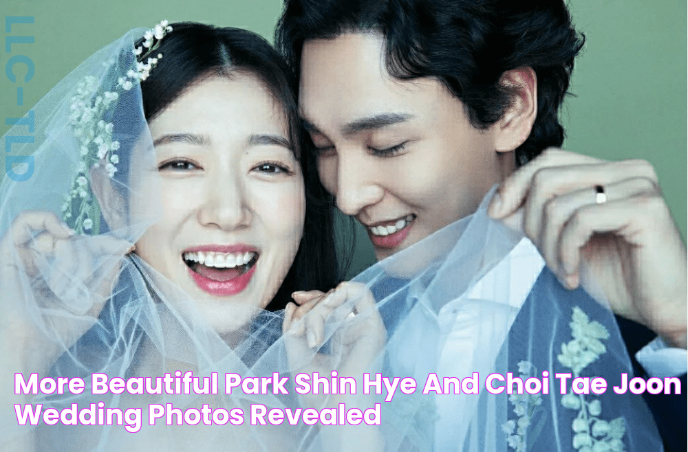 More beautiful Park Shin Hye and Choi Tae Joon wedding photos revealed