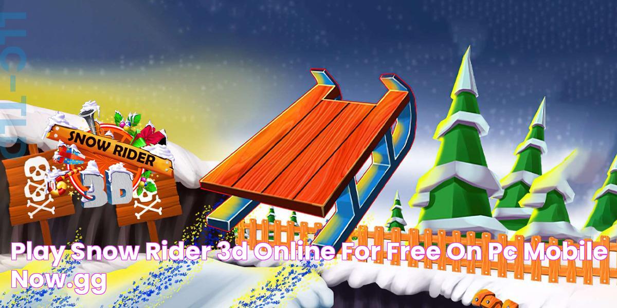 Play SNOW RIDER 3D online for Free on PC & Mobile now.gg