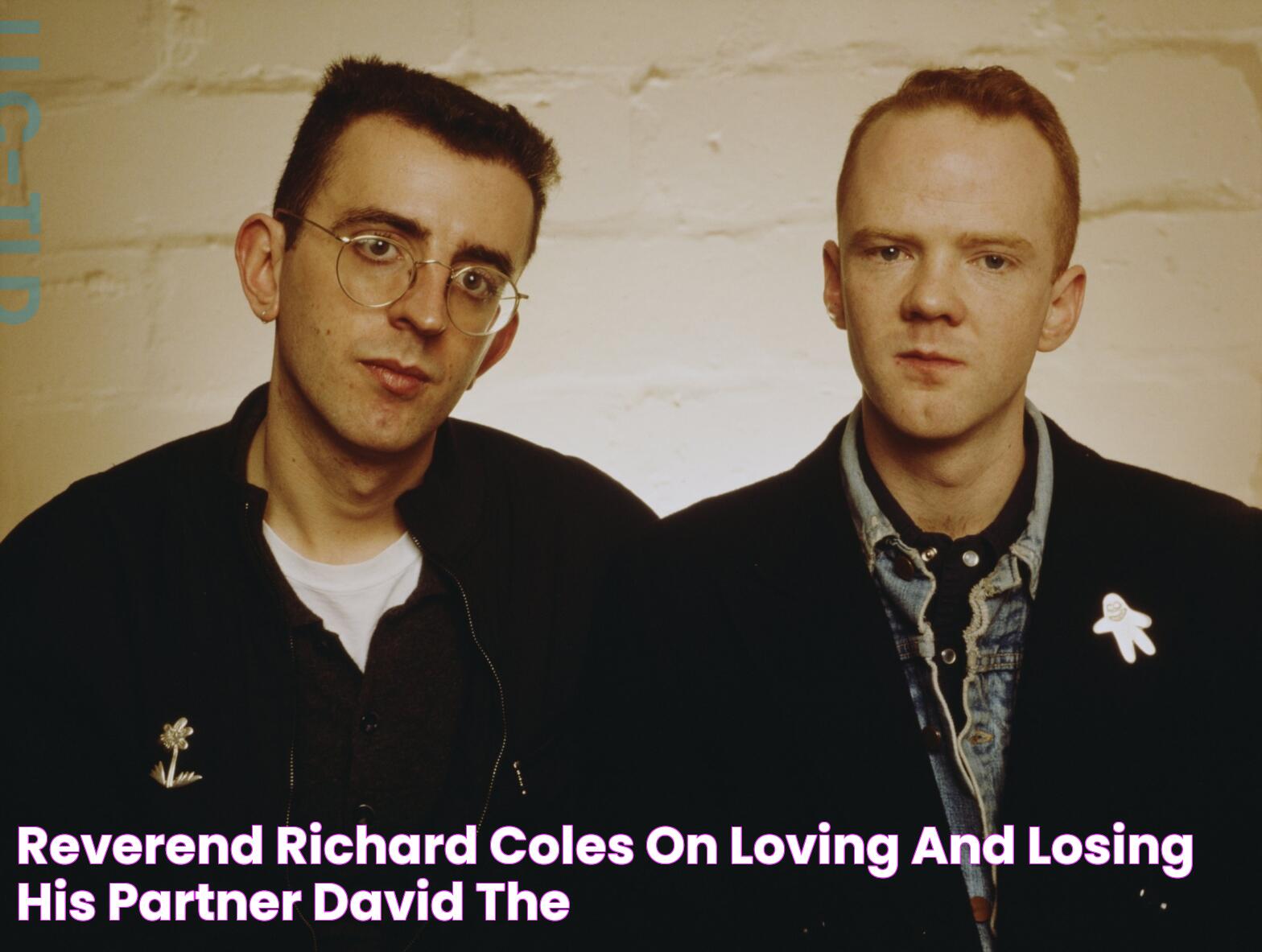 Reverend Richard Coles on loving and losing his partner David 'The