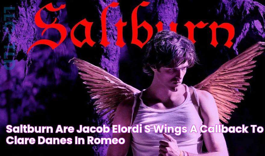 Saltburn Are Jacob Elordi's wings a callback to Clare Danes in Romeo